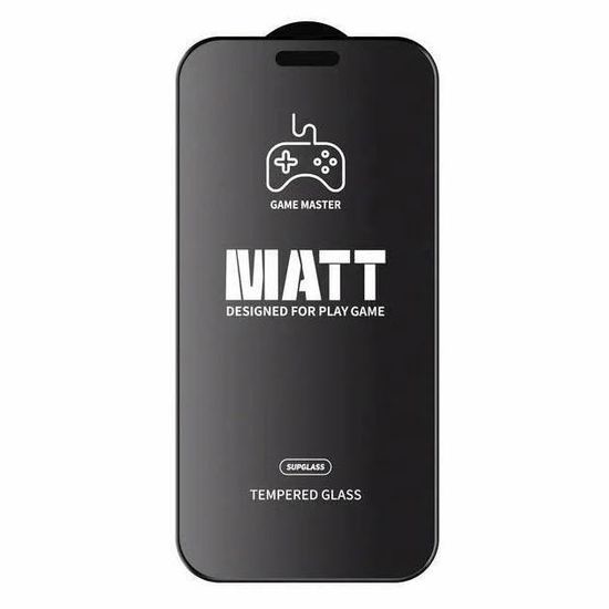 Защитное стекло SupGlass для iPhone 15 Pro матовое