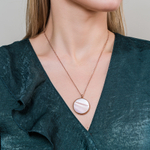 Колье Fiore Luna SHELL ROSE BP01734-4 R/RG