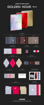Альбом ATEEZ - 11th Mini Album GOLDEN HOUR : Part.2