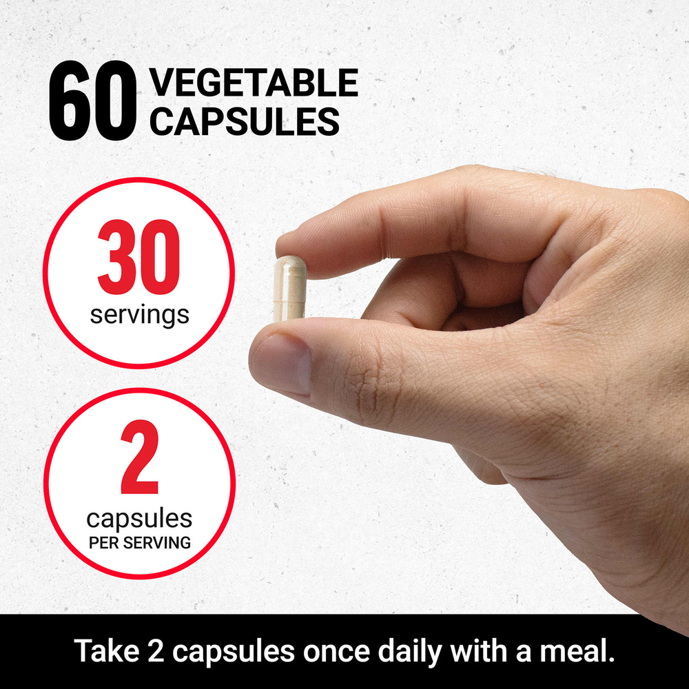 Force Factor, Fundamentals, чёрная мака, 60 капсул