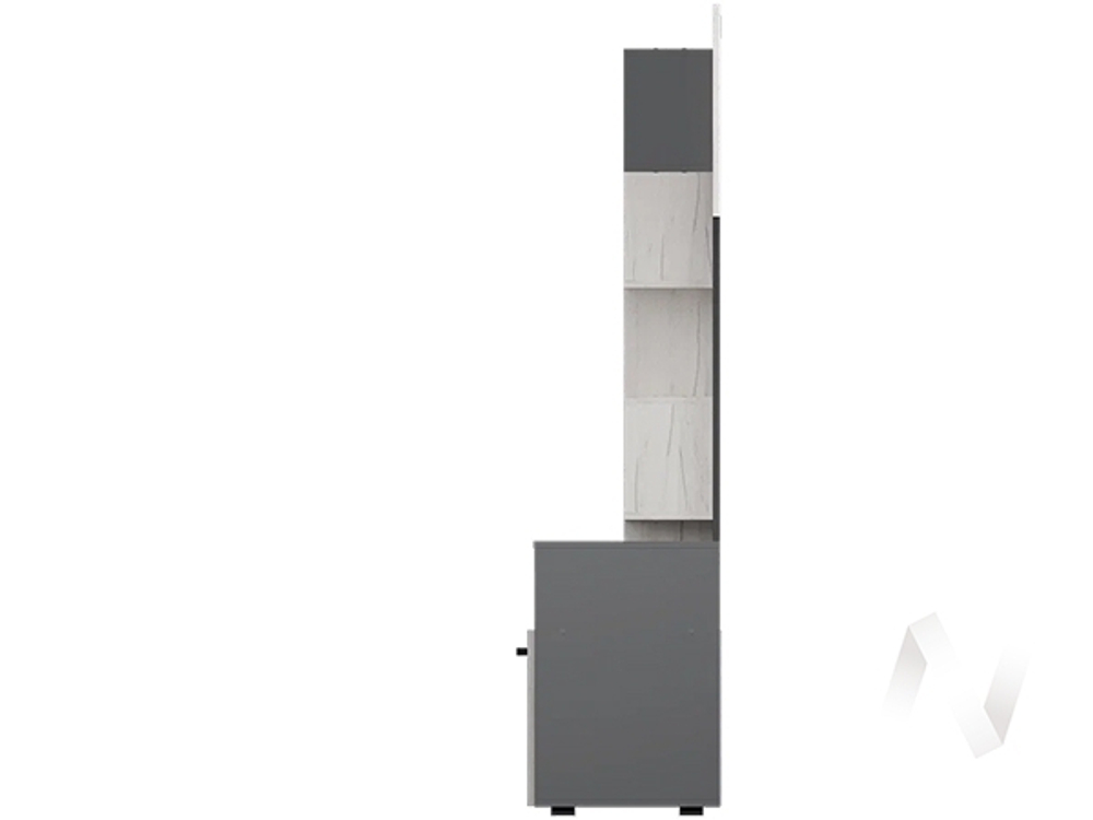 Гостиная Евро (графит/дуб крафт белый)