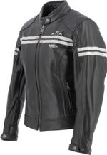 Blouson Chica Cuir Buffalo / Женская / Черный