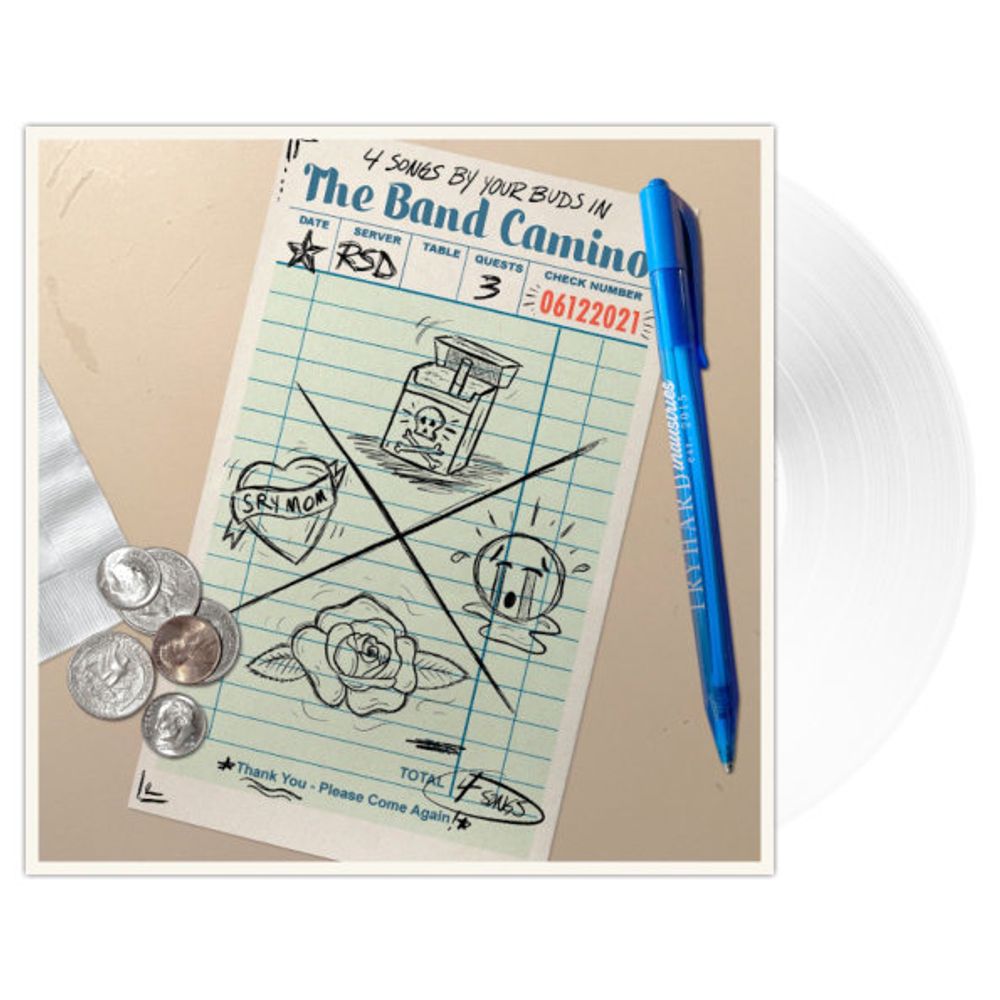 The Band Camino / 4 Songs By Your Buds In The Band Camino (Limited Edition)(Clear Vinyl)(12&quot; Vinyl EP)