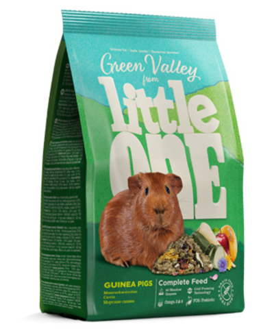 Литл оне LITTLE ONE Зеленая долина.Корм д/морск.свинок из разнотравья