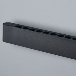 740547 Бра (светильник настенный) DIVE LED 42W 3700LM G ЧЕРНЫЙ 4000K