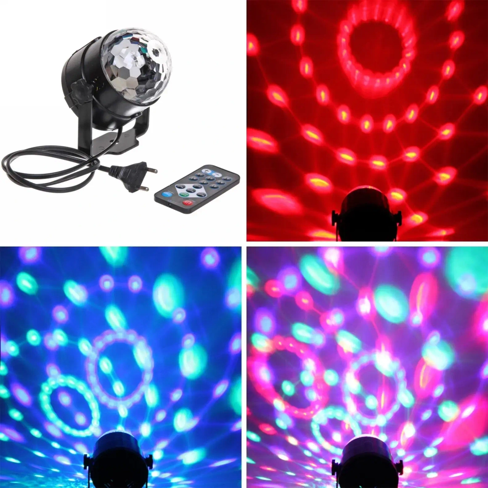 Диско-шар светодиодный «Magic» с пультом д/у, 220V, RGB (220V)