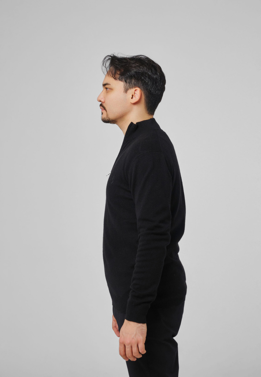 Кофта на замке ARGYMAQ BLACK
