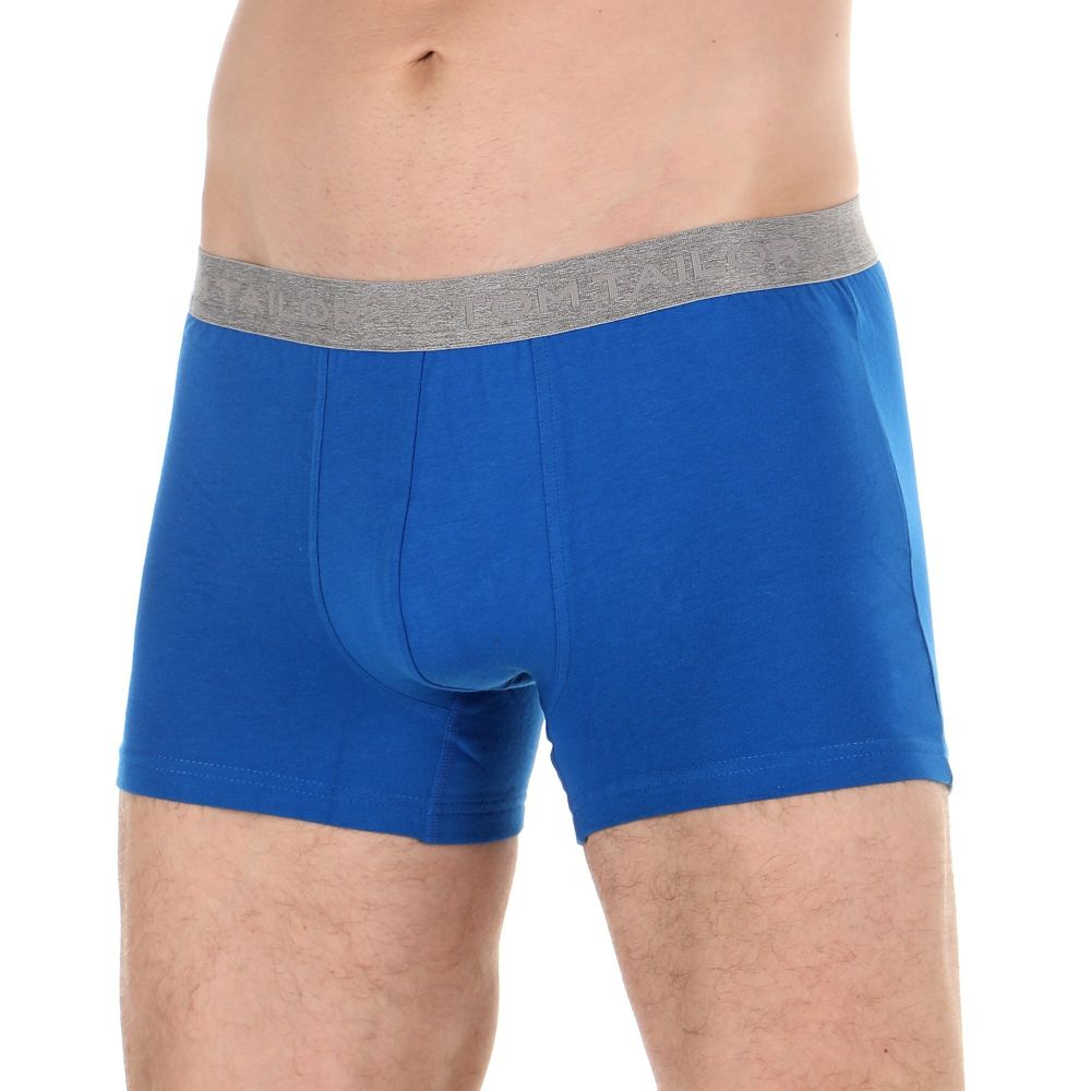 Мужские трусы боксеры набор 2в1 (синие, черные) Tom Tailor 70249/6061 7022