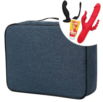 Органайзер для хранения секс игрушек и аксессуаров с кодовым замком