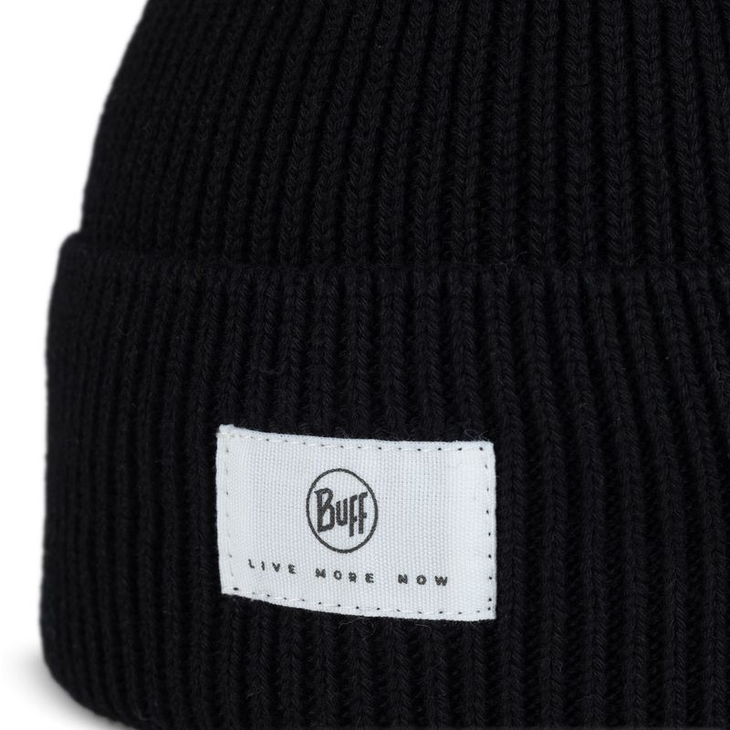 Вязаная шапка Buff Knitted Hat Drisk Black Фото 4
