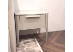 Тумба прикроватная Type 1 ящик (серо-бежевый)