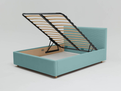 Кровать Event Loft 1600 с под. механизмом / бирюза №21