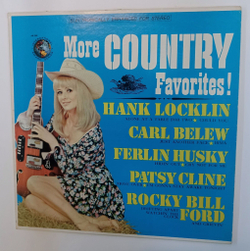 Винтажная виниловая пластинка LP Сборник More Country and Western Favorites (USA 1969)