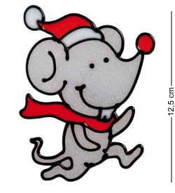 XM-239 Комплект наклеек для окна «Мышонок» 4 шт.