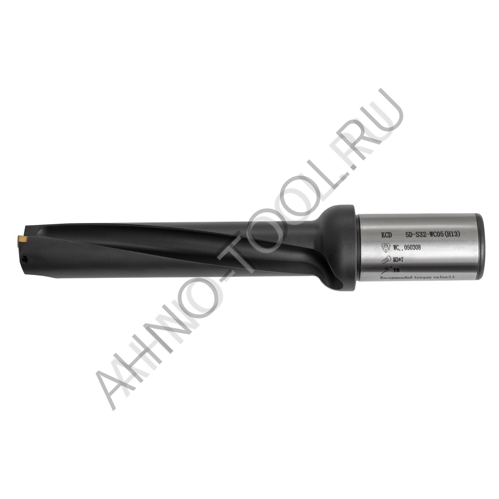 Сверло корпусное 27.0мм KCD270-5D-S32-WC05(H13) "ACCKee"