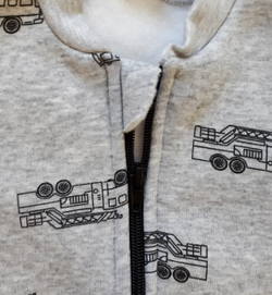 Комбинезон Пожарная машина 1 (серый)