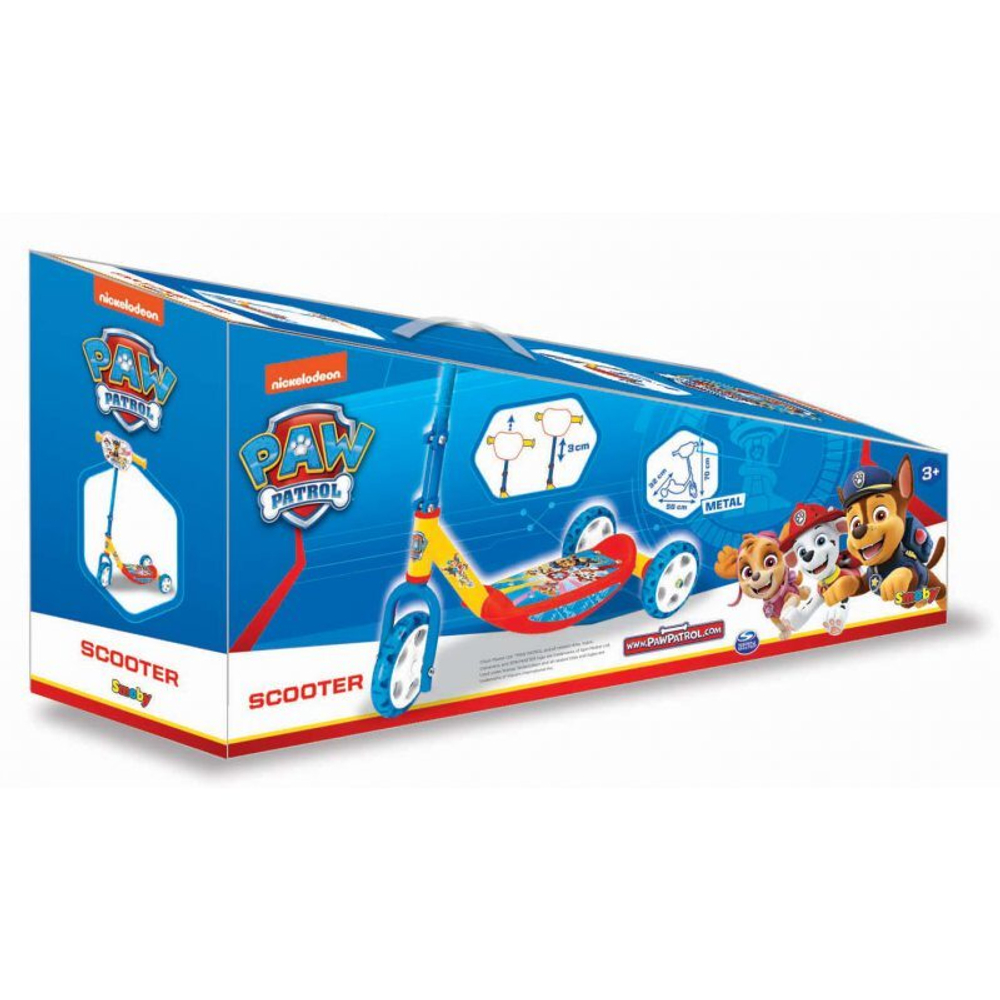 Smoby - трехколесный самокат Paw Patrol 750 190