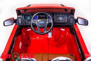 Детский электромобиль Toyland Ford Ranger 2016 красный