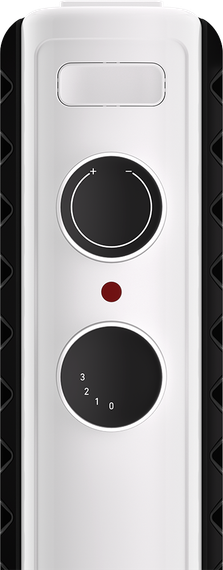 Масляный радиатор ROYAL CLIMA LAGGIO NERO ROR-LN7-1500M — (4)