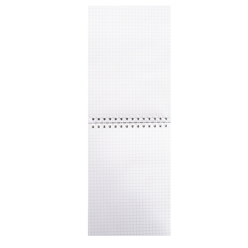 Блокнот А5, гребень, Alingar, мелованный картон, ассорти, 48 л., клетка, "MIX New"