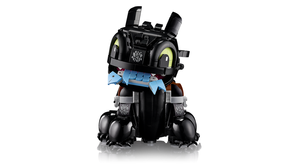 Конструктор Лего Иконс Как приручить дракона Беззубик 10375 | LEGO Icons Toothless 10375 коллекционная 784 детали 18+