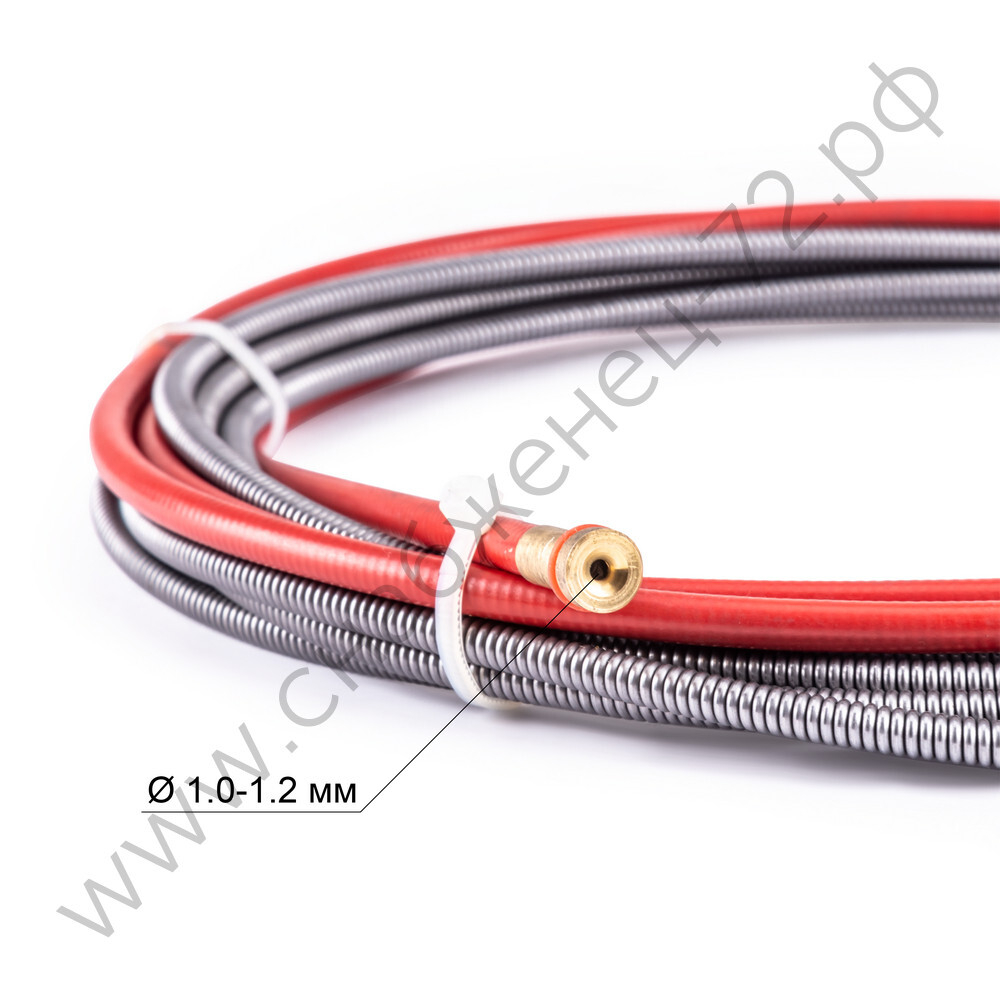 Varteg Канал 1,0-1,2мм сталь красный, 5м (124.0035/GM0512, RF-26, пр-во FoxWeld/КНР)