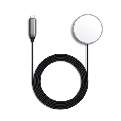 Беспроводное зарядное устройство Satechi USB-C Magnetic Wireless Charging Cable (ST-TCAW7CV)