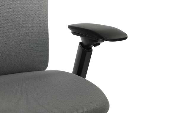 Кресло Gemini EGE-002A Черный пластик/Серый