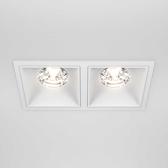 Встраиваемый светильник Maytoni Alfa LED DL043-02-15W4K-D-SQ-W