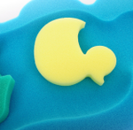 Губка для купания Bambola Maxi синий