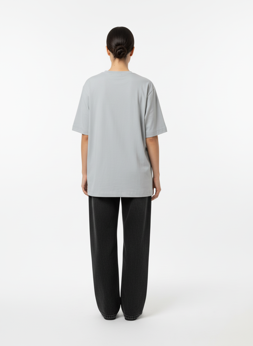 Футболка унисекс 02, цвет светло-серый