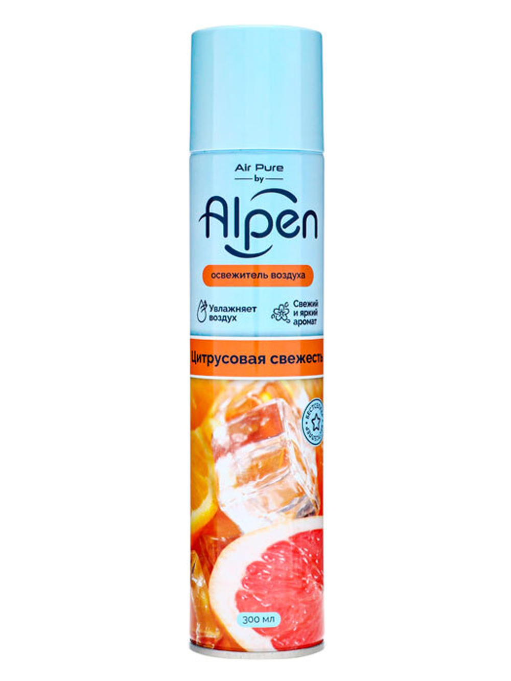 Освежитель воздуха Alpen Цитрусовая свежесть 300 мл.