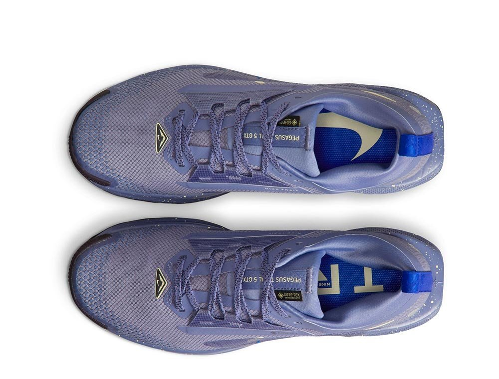Кроссовки для бега женские Nike ReactX Pegasus Trail 5 Gore-TEX Фиолетовые