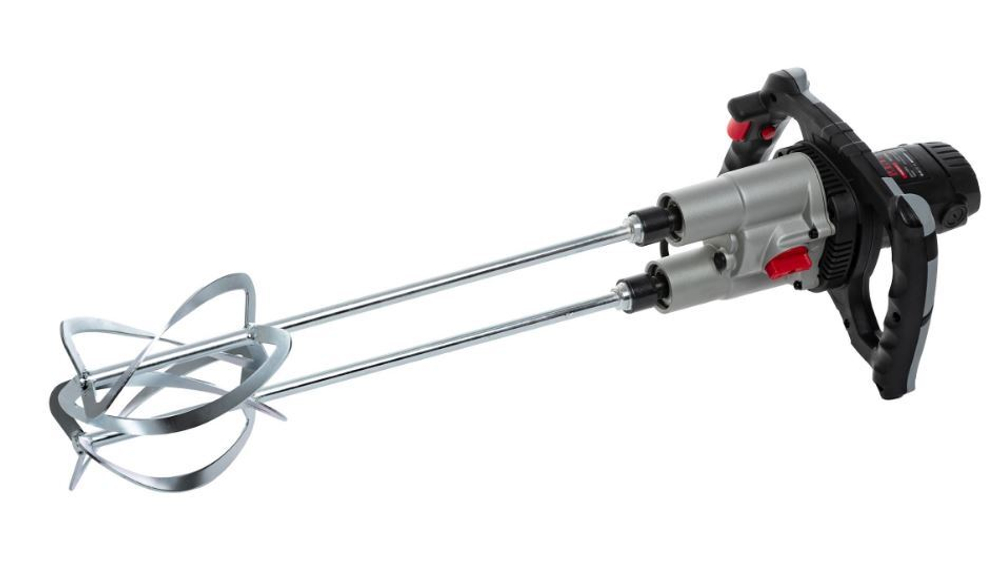 Миксер строительный PHM250-С (1600Вт, 0-600/0-800об/мин, рег. обор, венчик 2х120мм в комплект)