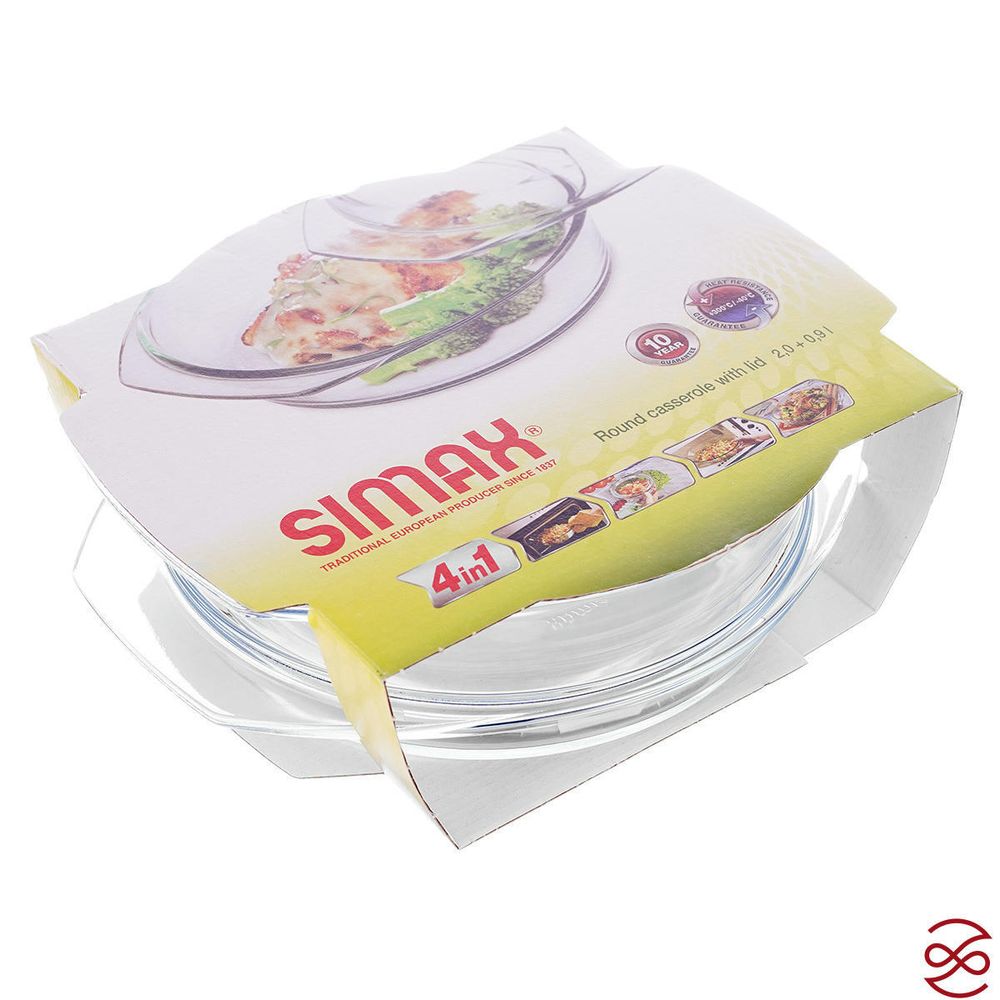 Кастрюля Simax (жаропрочная) 2л