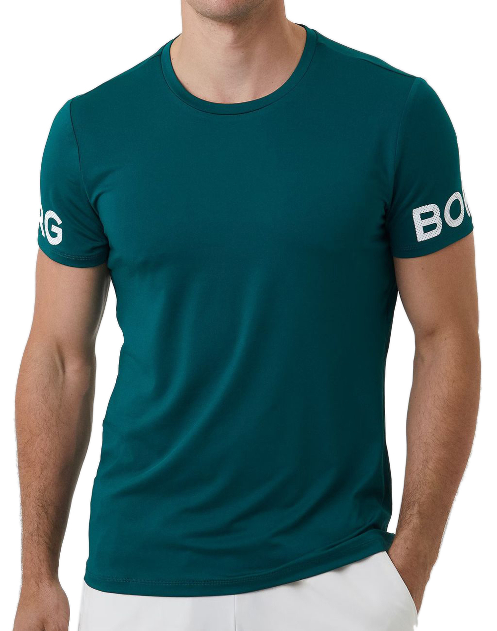 Футболка мужская теннисная Björn Borg T-shirt - botanical garden