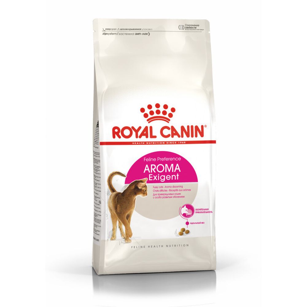 Royal Canin Aroma Exigent Корм сухой сбалансированный для привередливых взрослых кошек 0,4 кг