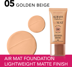 Bourjois Air Mat - Подклад матирующий оттенок 05 Golden Beige, 30 ml