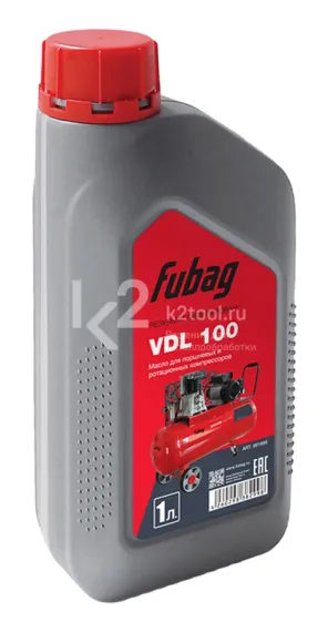 Масло для поршневых компрессоров FUBAG VDL 100 1л