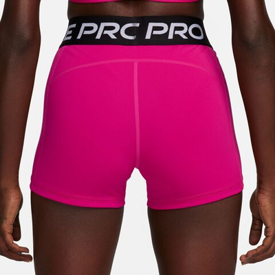 Женские Шорты теннисные Nike Pro 365 Short 3in - fireberry/black