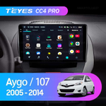 Teyes CC4 Pro 9" для Toyota Aygo 2005-2014
