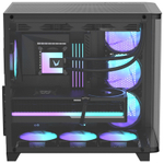 Корпус Formula V Crystal U2 Floe Black без Б/П черный