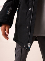 Куртка утепленная с капюшоном для мальчика Next Q78-661, Черный