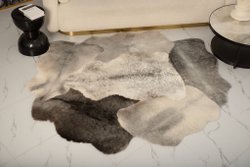 Ковер Мосси стриженный светло-серый