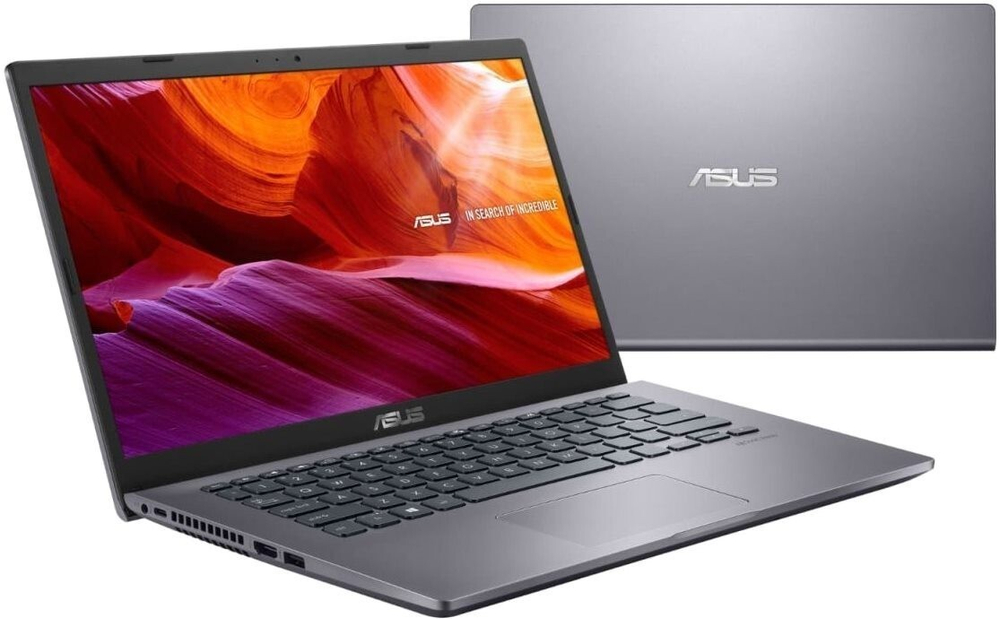 Ноутбук Asus VivoBook A409FA-BV571T 14;; WXGA/ Pentium Gold 5405U/ 4GB/ 128GB SSD/ noDVD/ WiFi/ BT/ Win10 (90NB0MS2-M08690)