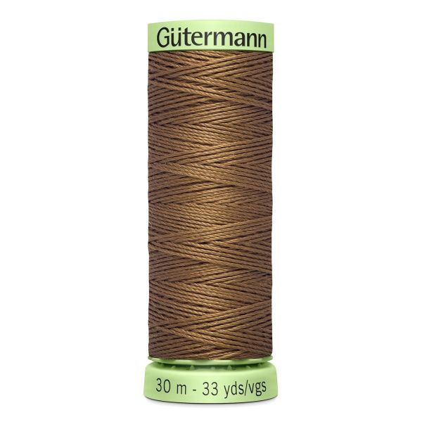 Нитки отделочные Gutermann Top Stitch 30 (30 метров), 5 кат. | 180 золотистая охра