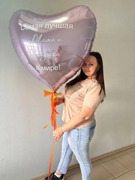 Шар фольгированное -сердце.