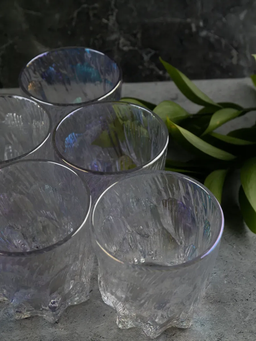 Набор стаканов для виски, 260 мл. 6 шт.Перламутровый лед