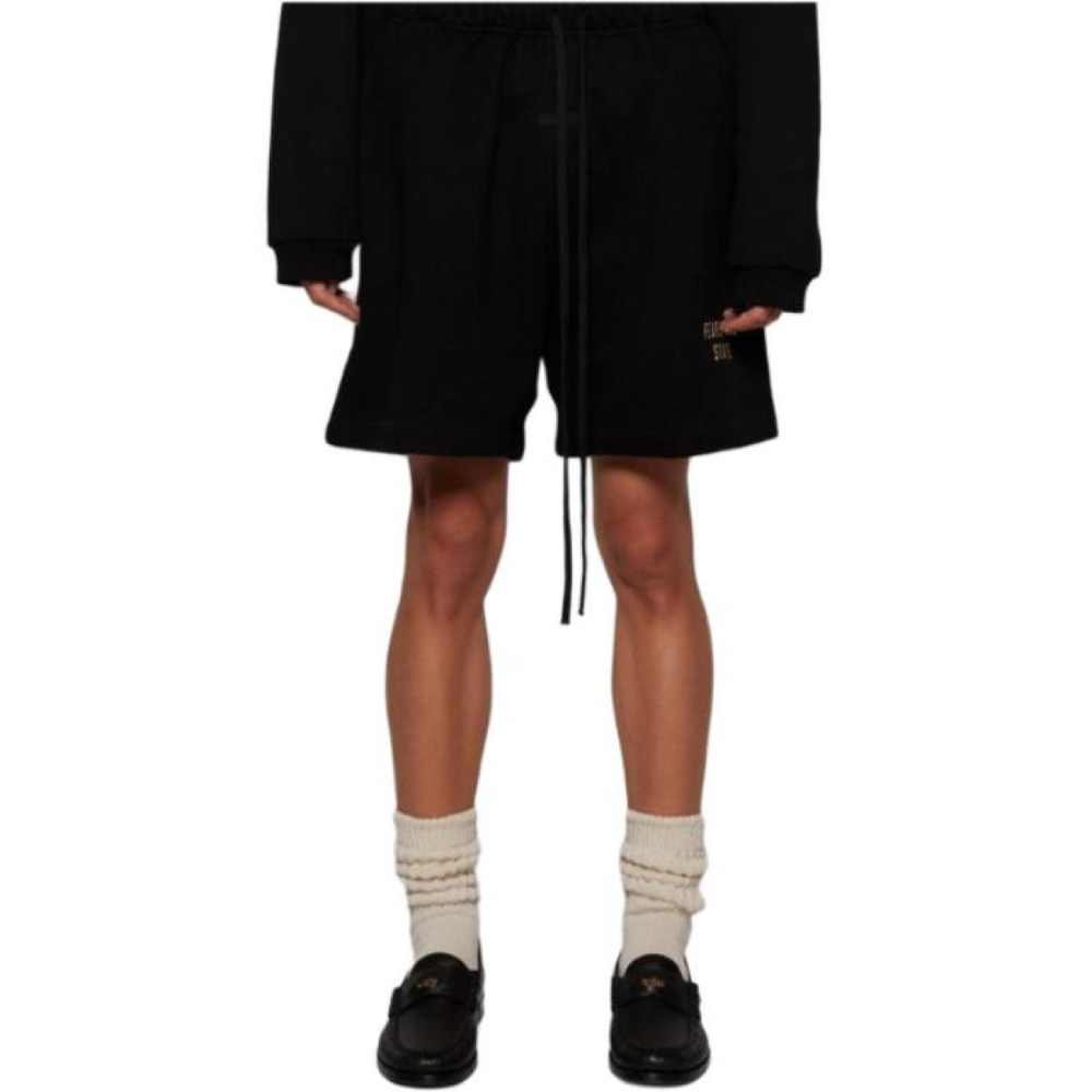 Шорты Fear of God Essentials Fall24 BACK TO SCHOOL Fleece Soccer Short /BLACK, 160BT242000F