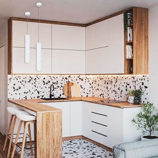 16006-0.9-001LD 300mm GU10 WT светильник точ.